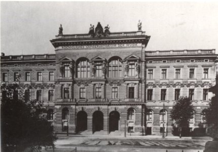 Koenigl Konservatorium Leipzig um 1910