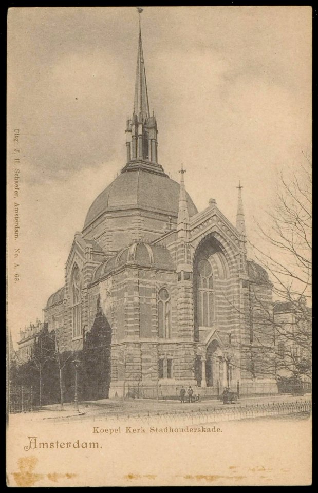 Koepelkerk Amsterdam - J.H. Schaefer, Afb PBKD00071000004