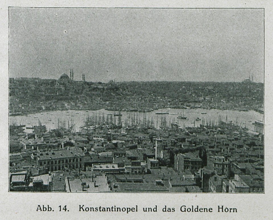 Konstantinopel und das Goldene Horn - Banse Ewald - 1919
