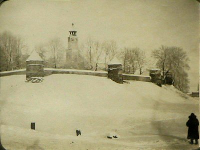 Kojdanaŭski zamak. Койданаўскі замак (U. Džunkoŭski, 01.1917)