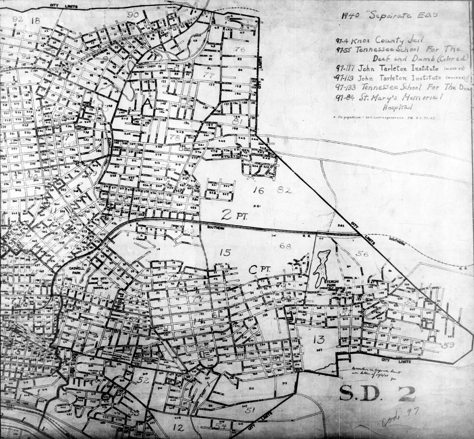 Knoxville-1940-census-map-tn5