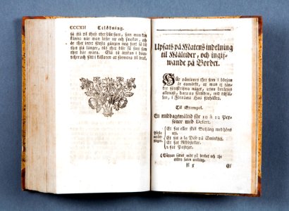 Kokbok av Margareta Elzberg Försök till en pålitelig matrednings-bok, 1759 - Skoklosters slott - 86057