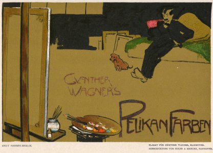 Knut Hansen - Günther Wagner's Pelikan-Farben, c. 1903