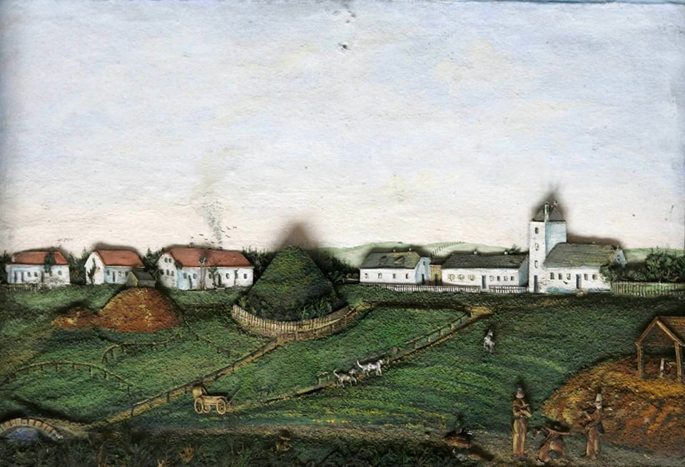 Kopalnia Fryderyk diorama 1860-70