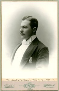 Knut Nyblom, porträtt - SMV - H6 127