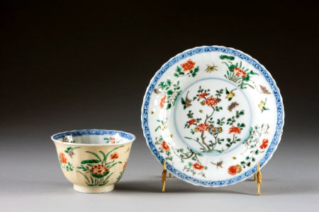 Kopp med fat - Hallwylska museet - 87112