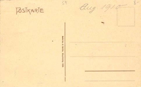 Koblenz (Rhein), Rheinland-Pfalz - Kgl. Regierungsgebäude (back) (Zeno Ansichtskarten)