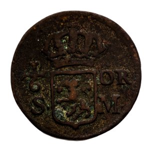 Kopparmynt från 1718 - Skoklosters slott - 109265