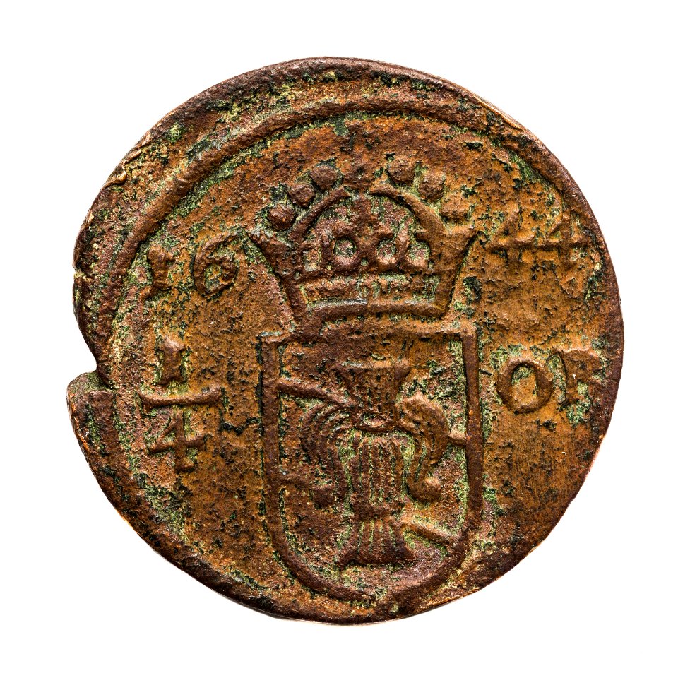 Kopparmynt, 1644 - Skoklosters slott - 109253