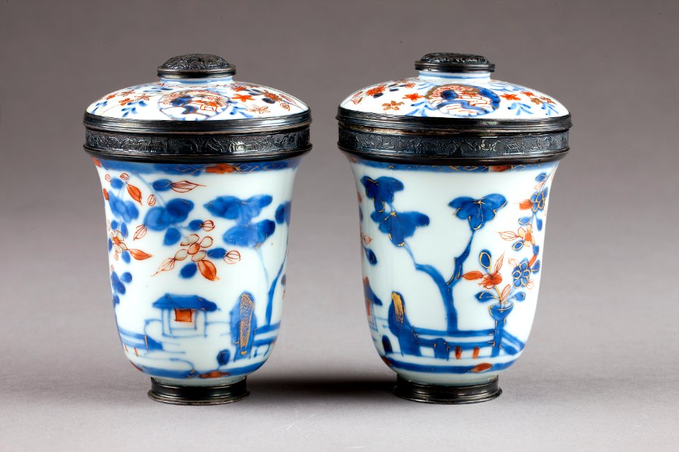 Koppar från Japan gjorda på 1700-talet - Hallwylska museet - 96020