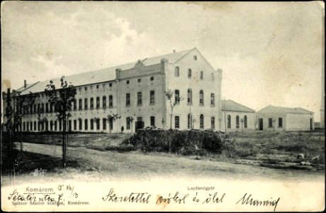 Komárom, gyár, 1915