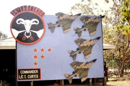 Korat RTAFB - 34thTactical Fighter Squadron - HQ