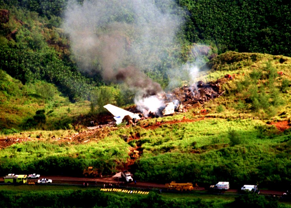 Korean Airlines flight 801 crash site