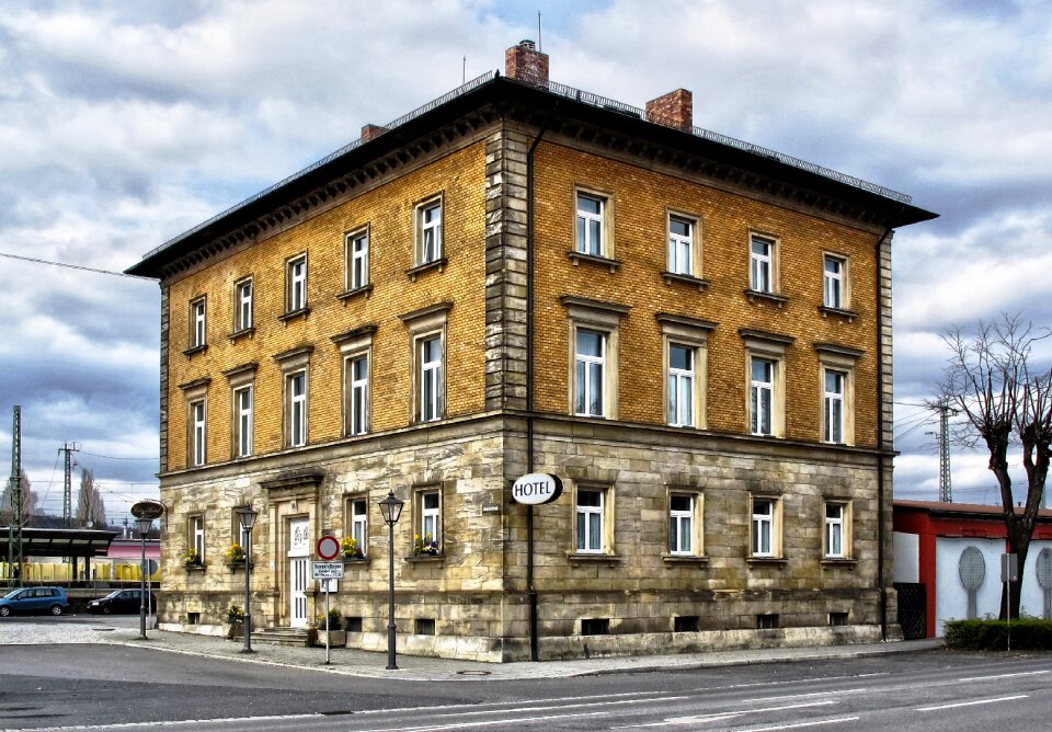 Railway station historic center historically