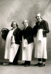 Kolb (right), Dill (left), and Dillon (SAYRE 13390)