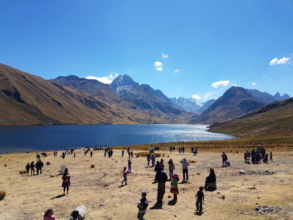 Landscape laguna huaraz