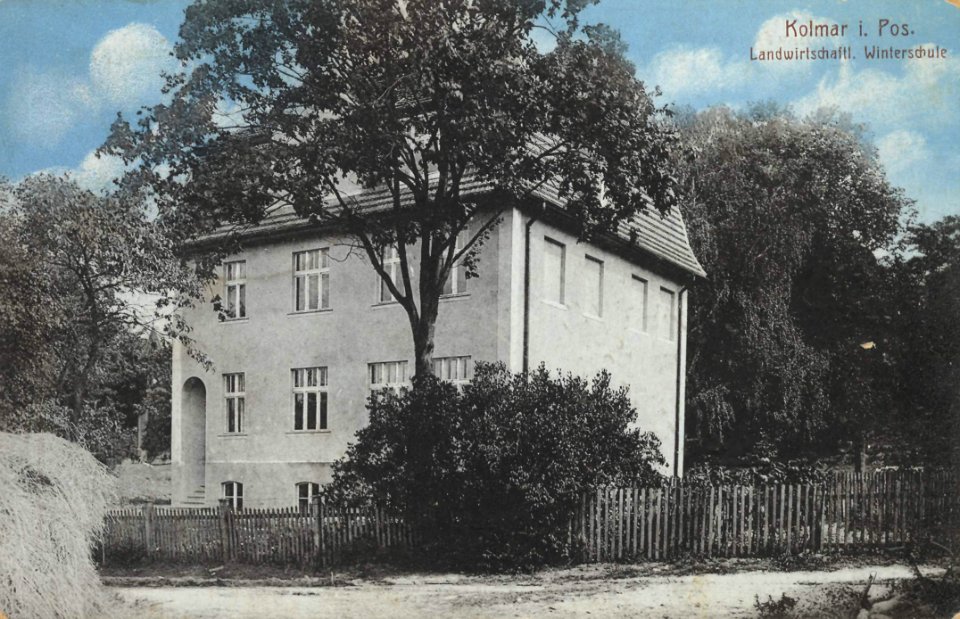Kolmar, Posen - Landwirtschaftliche Winterschule (Zeno Ansichtskarten)
