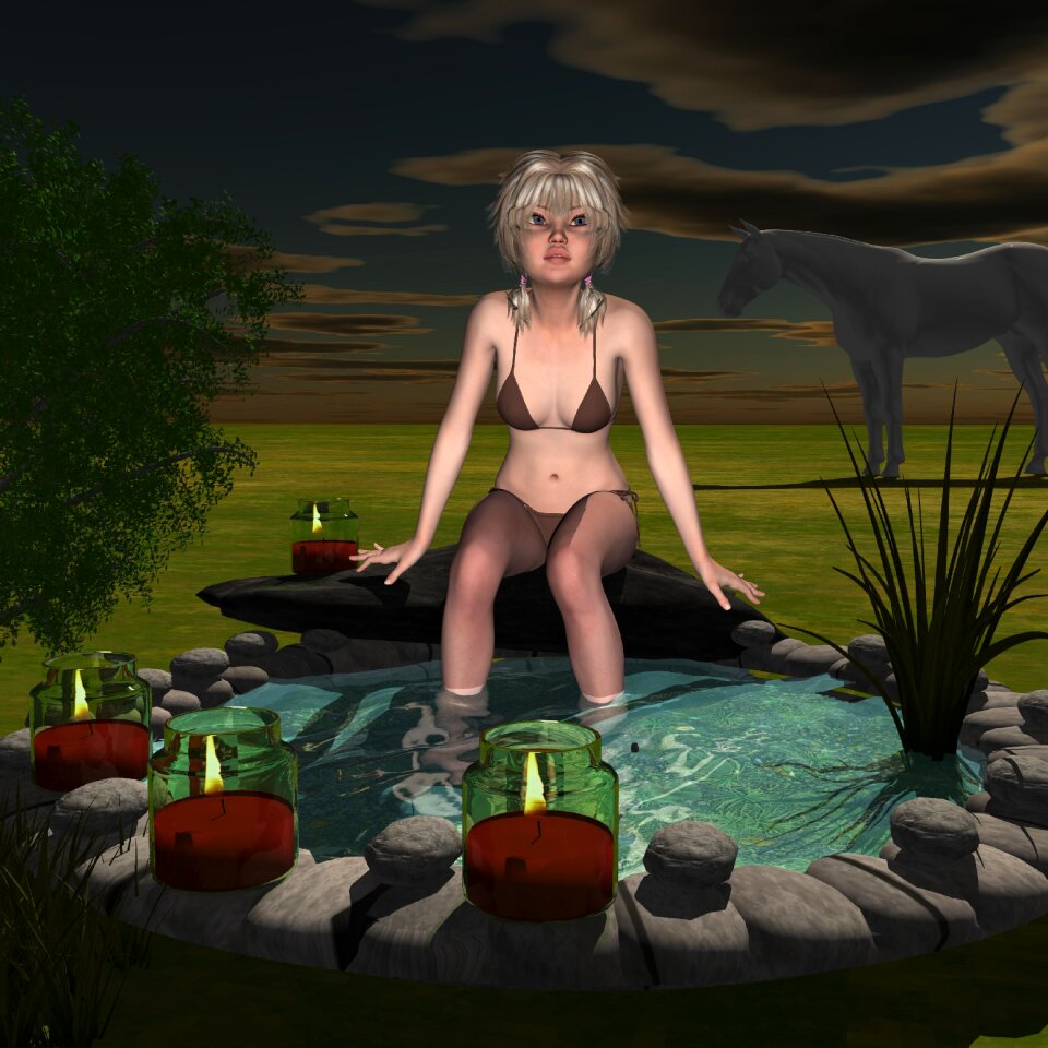 Nature romantic fantasy