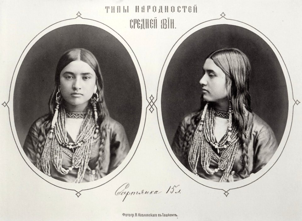 Koslovskij, V. - Fünfzehnjähriges Mädchen. Takent (Zeno Fotografie)