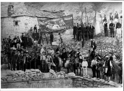 Kostursko revolutionaries 1908 by Manaki