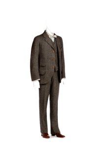 KOSTYM (kavaj-) Bestående av kavaj, väst och byxor - Hallwylska museet - 89323