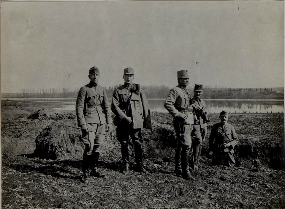 Kommando der 23. Infanterie Brigade, GM. Rudolf von METZ in MEDWEDOWCE. (BildID 15450582)