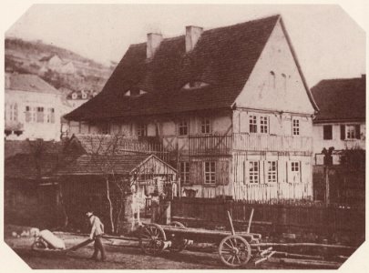 Kotzsch, Carl Friedrich August - Alte Pfarre, Bachseite (Zeno Fotografie)
