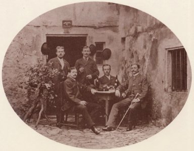 Kotzsch, Carl Friedrich August - Herrenrunde (Zeno Fotografie)