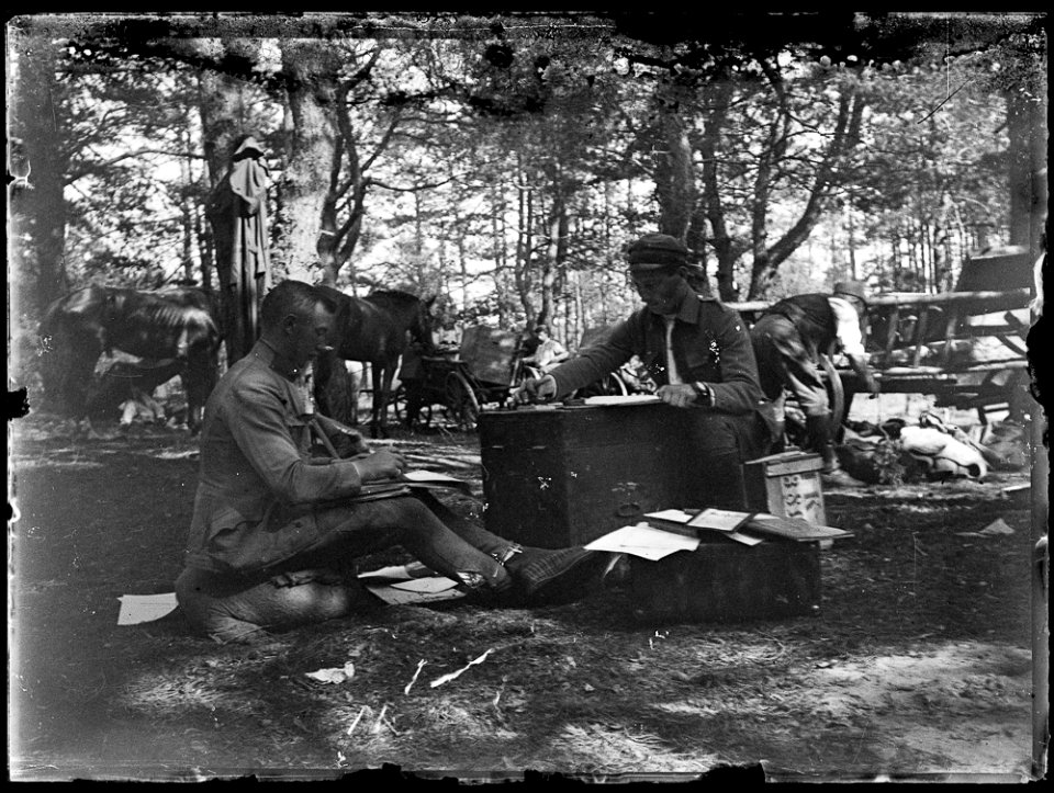 Kompanijna kancelaria polowa LP, 1916