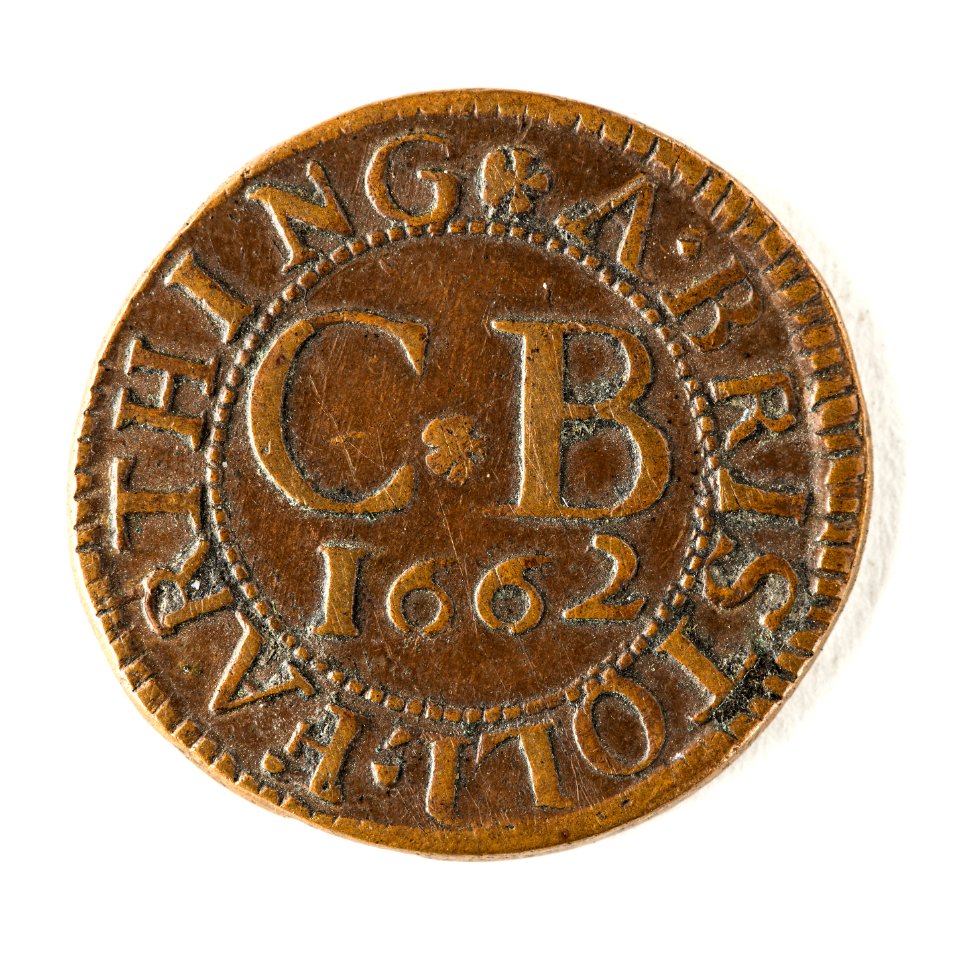 Kopparmynt, Bristol, 1662 - Skoklosters slott - 109785