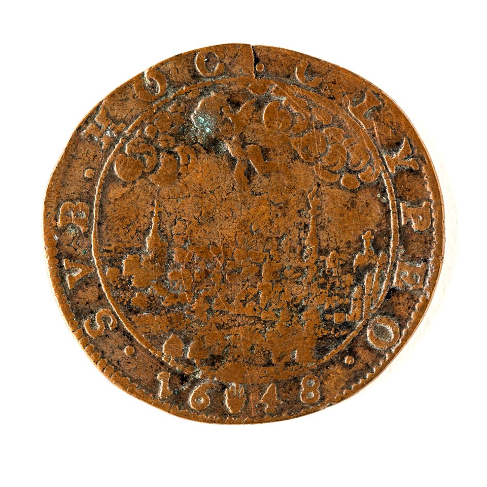 Kopparmynt, Spanien, 1648 - Skoklosters slott - 109780