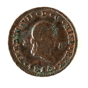 Kopparmynt, Spanien, 1818 - Skoklosters slott - 109772