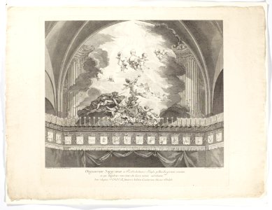 Kopparstick på förslag till Ulrika Eleonora d.ys begravning 1741 - Skoklosters slott - 98107