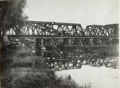 Kowel, Eisenbahnbrücke. (8-7.1916.) (BildID 15676895)