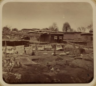 Kozhevennyi zavod (Charmgiari (sic)). Obshchii vid zavoda v g. Tashkendie LCCN96508812