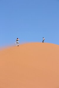 Namibia sand dune desert photo