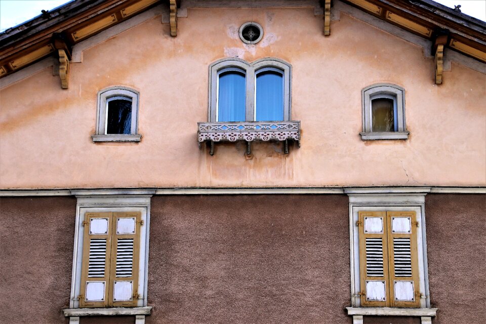 Old building window