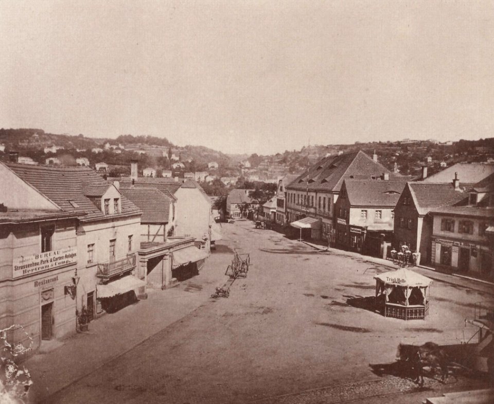 Kotzsch, Carl Friedrich August - Dorfplatz Blasewitz (Zeno Fotografie)
