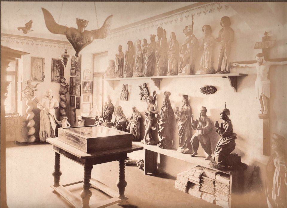 Kreismuseum-Bogenberg - Das frühere Bezirksmuseum Bogen 1911
