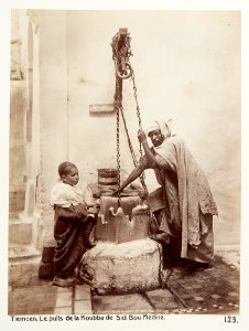 Koubbans källa i Sidi Bou Médine, Tlemcen, Algeriet - Hallwylska museet - 107976