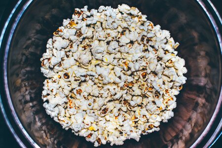 Popcorn snacks food photo