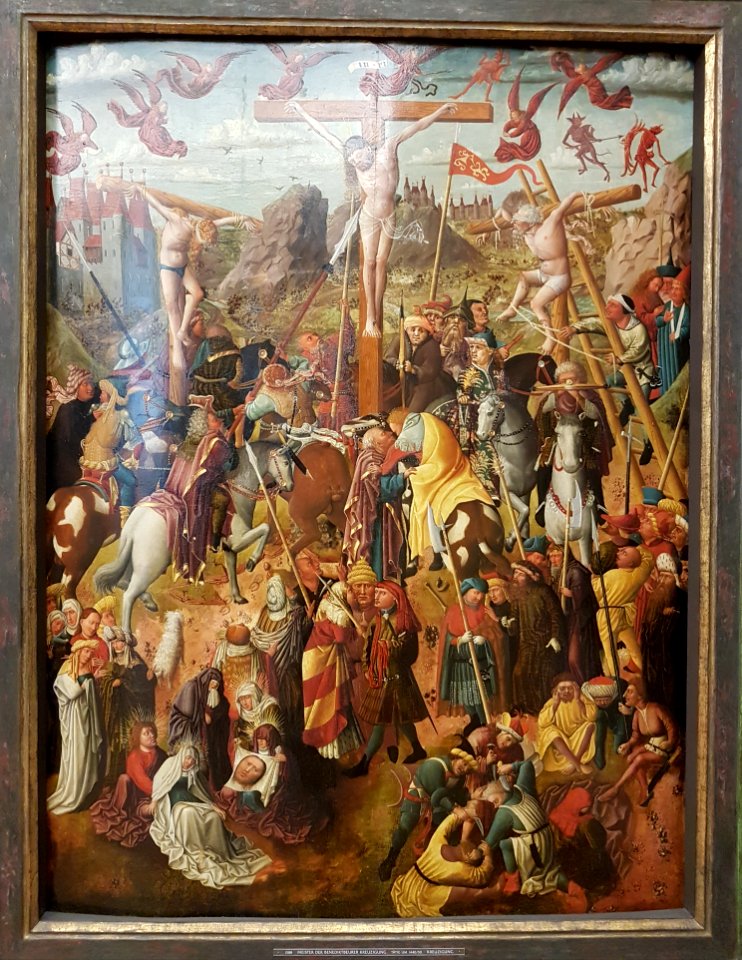 Kreuzigung v Meister d Benediktbeurer Kreuzigung 1445