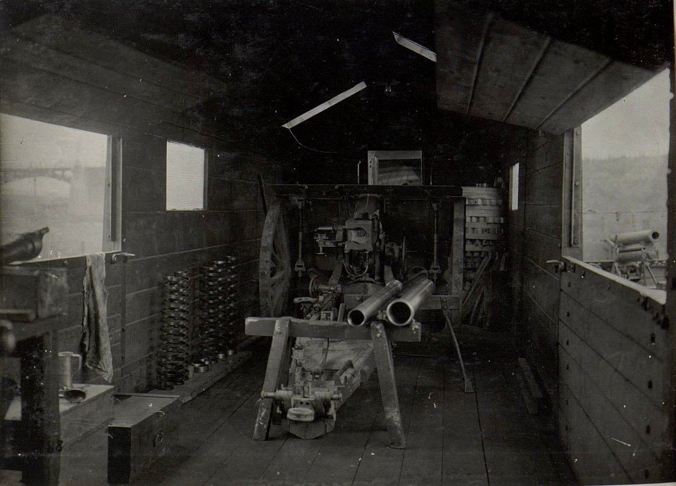 Kowel, Art.Werkstätten-Zug, Montage. (BildID 15676930)