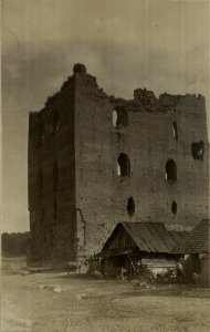 Kreŭski zamak, Kniaskaja. Крэўскі замак, Княская (J. Bułhak, 1910)