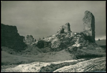 Kreŭski zamak, Kniaskaja. Крэўскі замак, Княская (J. Bułhak, 1934) (2)