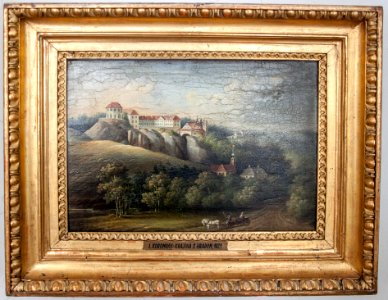 Korompay - Countryside with castle, 1820 (Vranov Nad Dyji) - East Slovak Museum, 2018-05-24