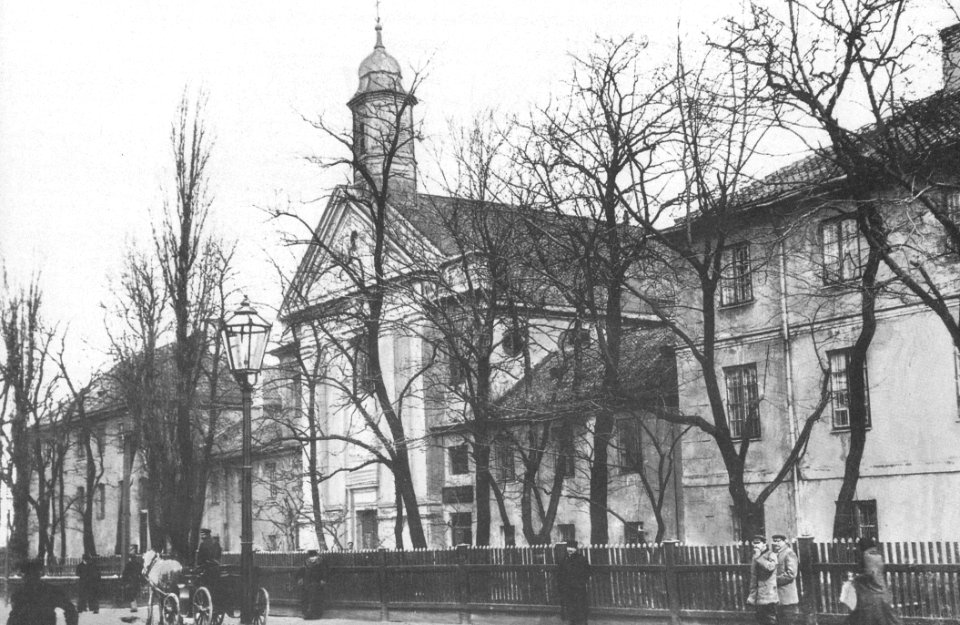 Kościół św. Jana Bożego w Warszawie w Warszawie przed 1914