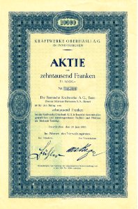 Kraftwerke Oberhasli 1925