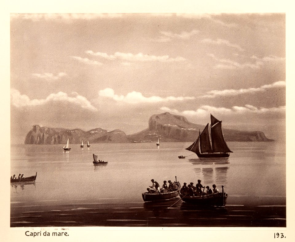Kort på Capri - Hallwylska museet - 104101