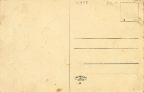 Krefeld, Nordrhein-Westfalen - Rheinstraße (back) (Zeno Ansichtskarten)